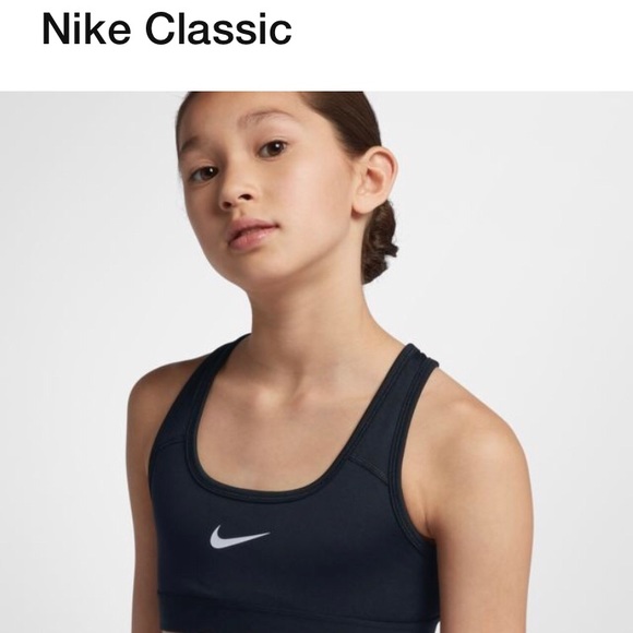 nike kids bra